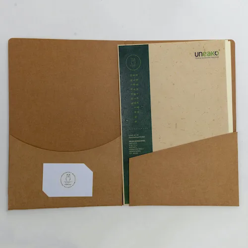 Spline File Folder Brown (pack of 3)