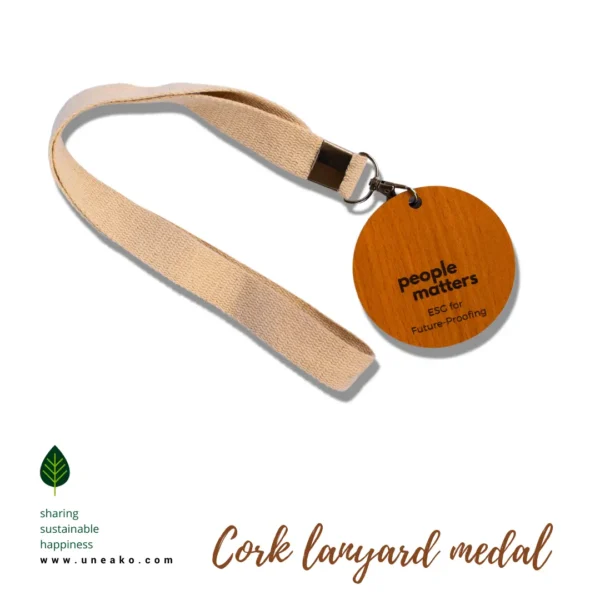 Cork lanyard medal (Pack of 50)