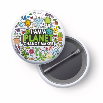 Metallic Round Badges (Pack of 100)