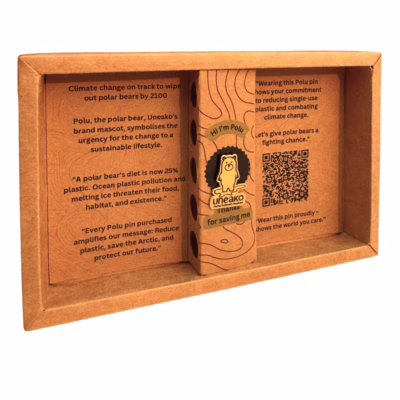 Uneako Save Polu Lapel Pin