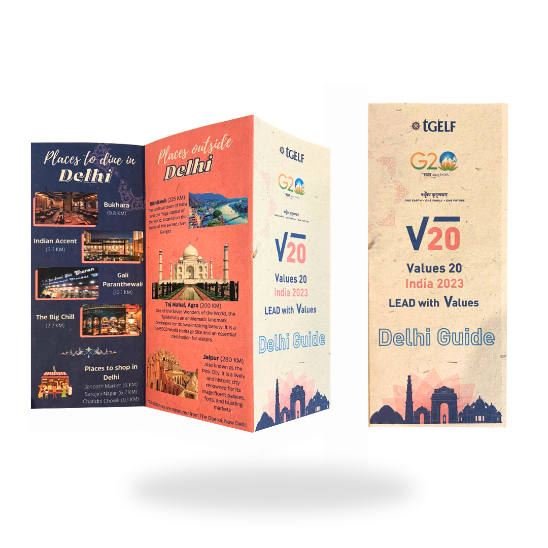Trifold Brochure Bhoosha Sheet Set of 200Pcs