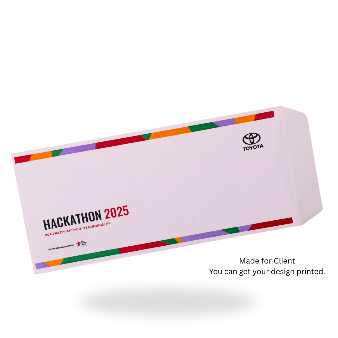 Letter Envelope Customized Digital Printed (Pack of 200)