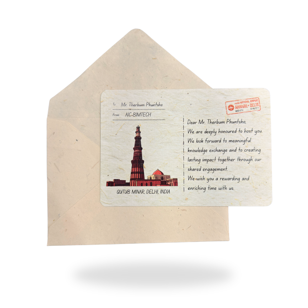 Bhoosha Sheet Envelope with Impact card (Pack of 30)