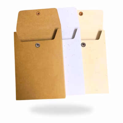 Combo Box Type button A4 envelopes strong 350gsm (set of 45Pcs) 15 Each Design