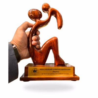 Reclaimed wooden Handcarved Trophy Customized as per your theme.