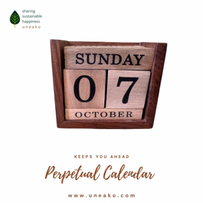 Wooden Perpetual Calendar