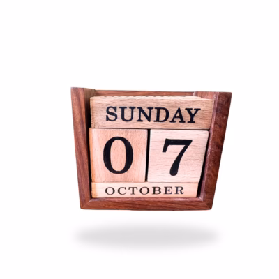 Wooden Perpetual Calendar